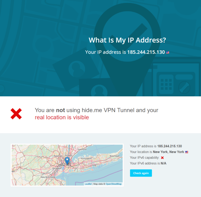 Is My IP address hidden?