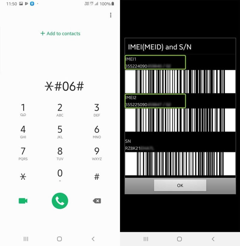 What can police see with IMEI number?