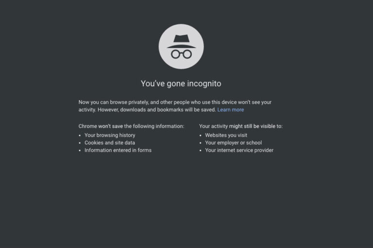 What is Google incognito and how does it work?