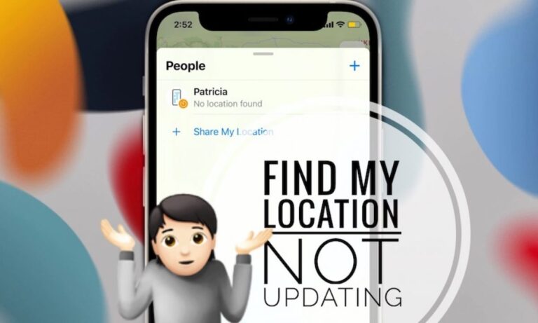 Why is the other person location not updating?