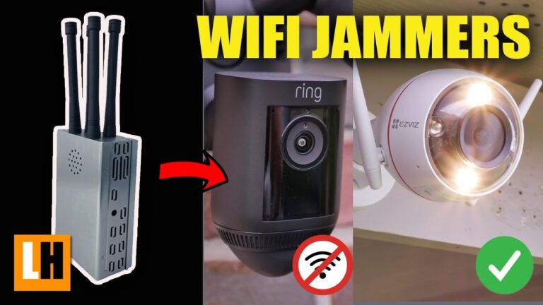 Can jammers block cameras?