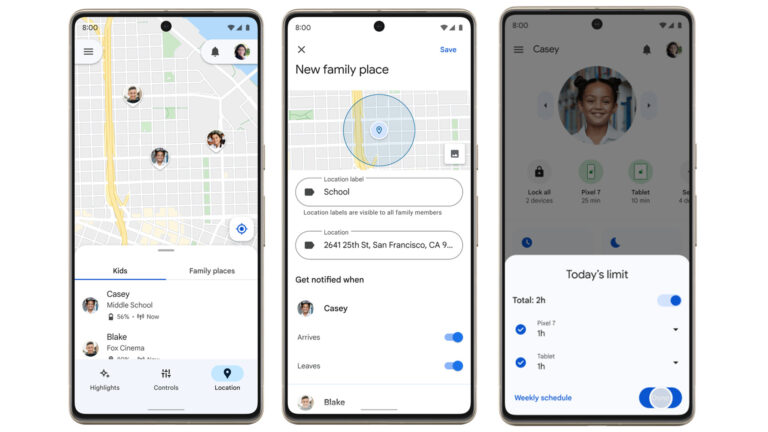 Does Google have a family tracking app?