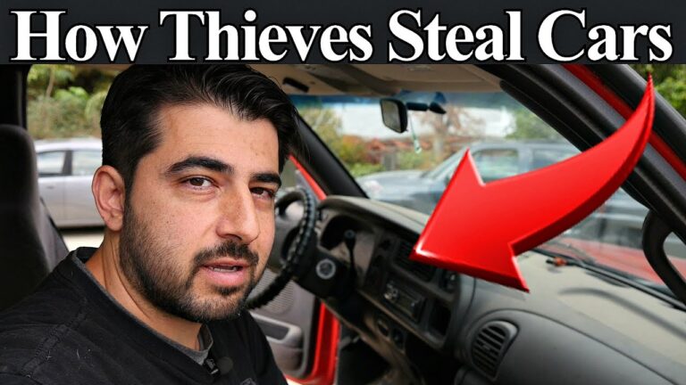 How do thieves open cars without keys?