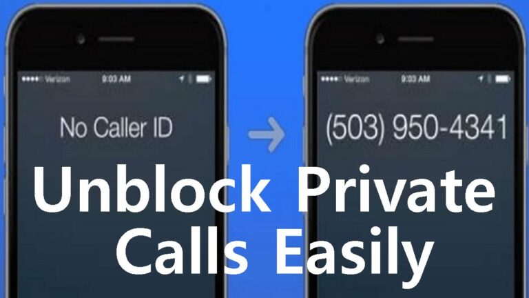 How do you unmask a private number that calls you?