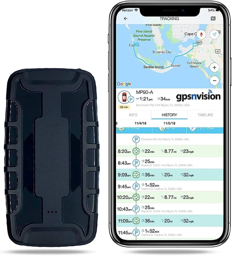 How long does the battery last on a GPS tracker on a car?