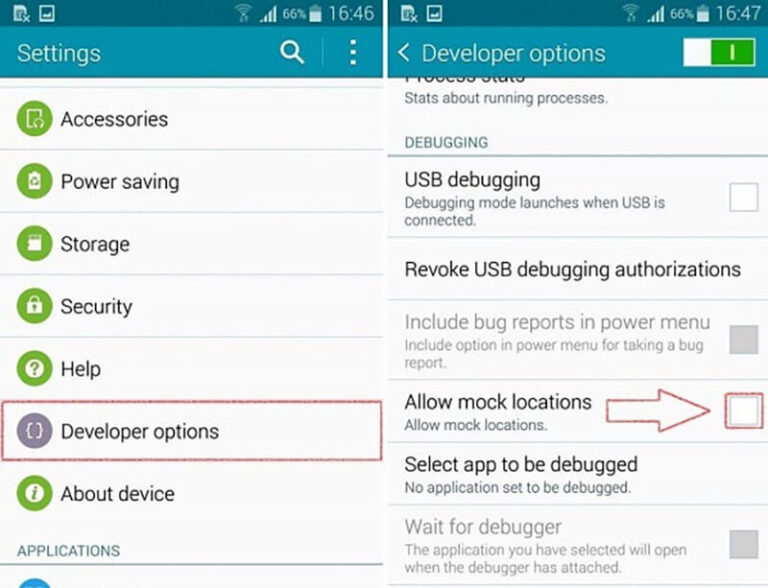 How to use mock location apps on Android devices?