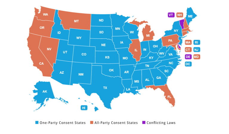 Is Indiana a single consent state?