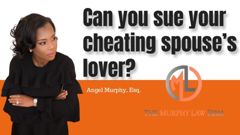 Can I sue my spouse for cheating?