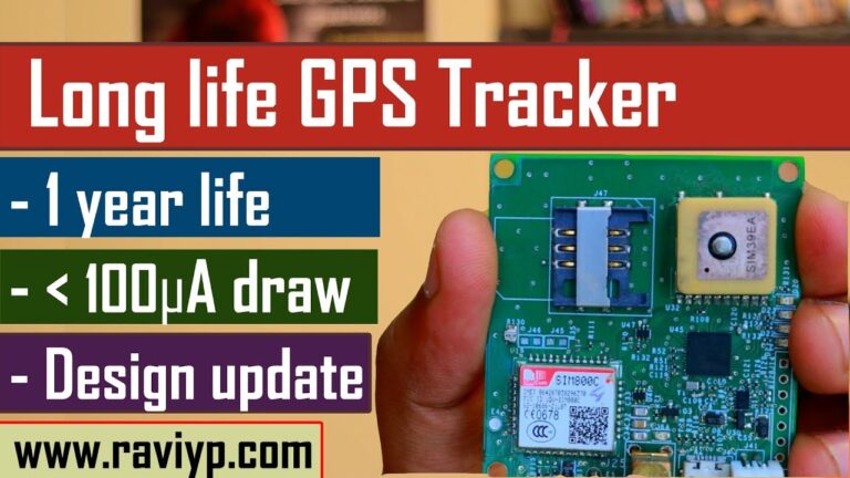 How long does a tracking device battery last?