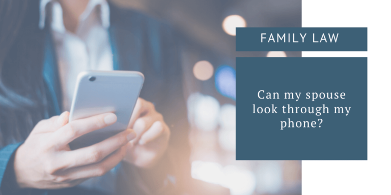 Should your spouse go through your phone?