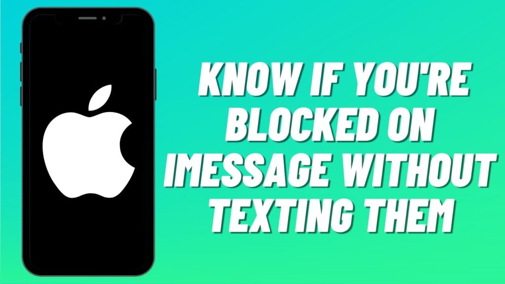 how to see if someone blocked your number without texting them