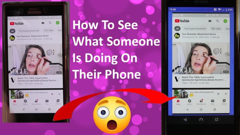 Is there a way someone can see everything you do on your phone?