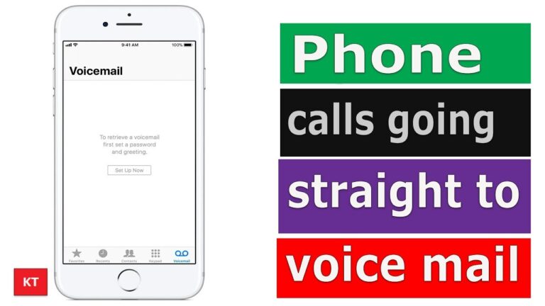 What does it mean when you call someone and it goes straight to voicemail without ringing?