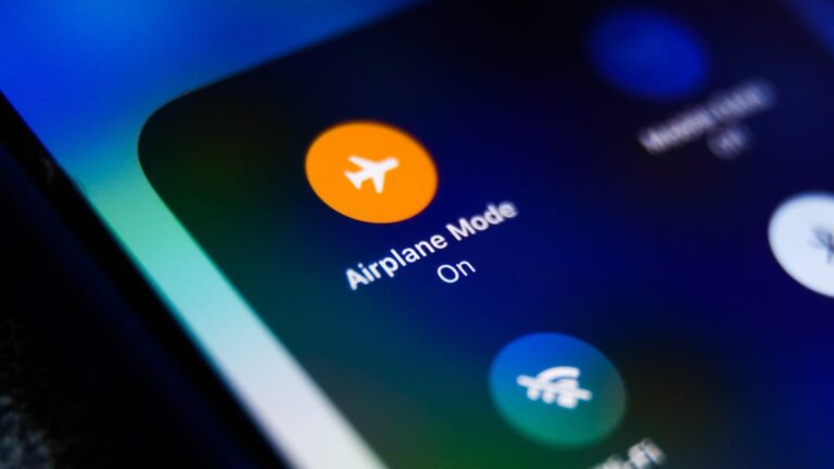 What happens if your phone is in airplane mode?