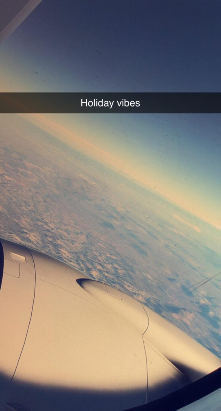 Can you Snapchat on a plane?