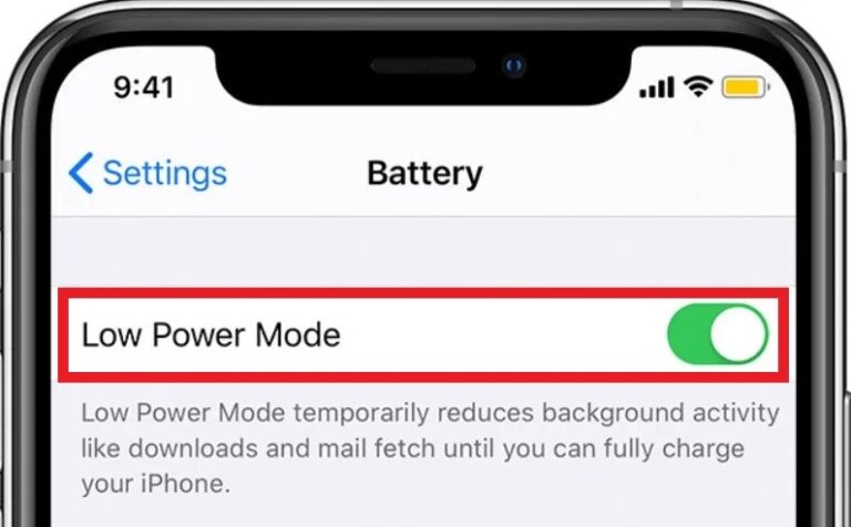 Does location services work in low power mode?