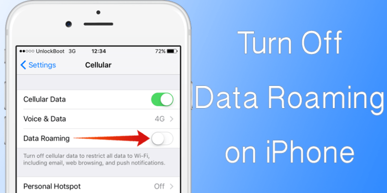 What to turn off to avoid roaming charges?