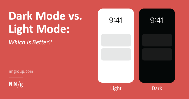 Which is better dark or light mode?