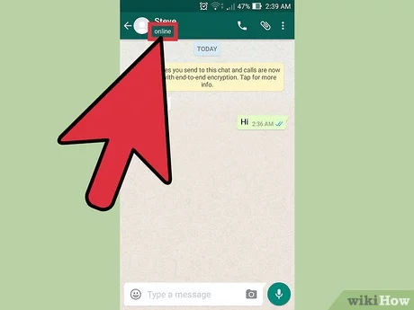 How do I know if someone is live on WhatsApp?