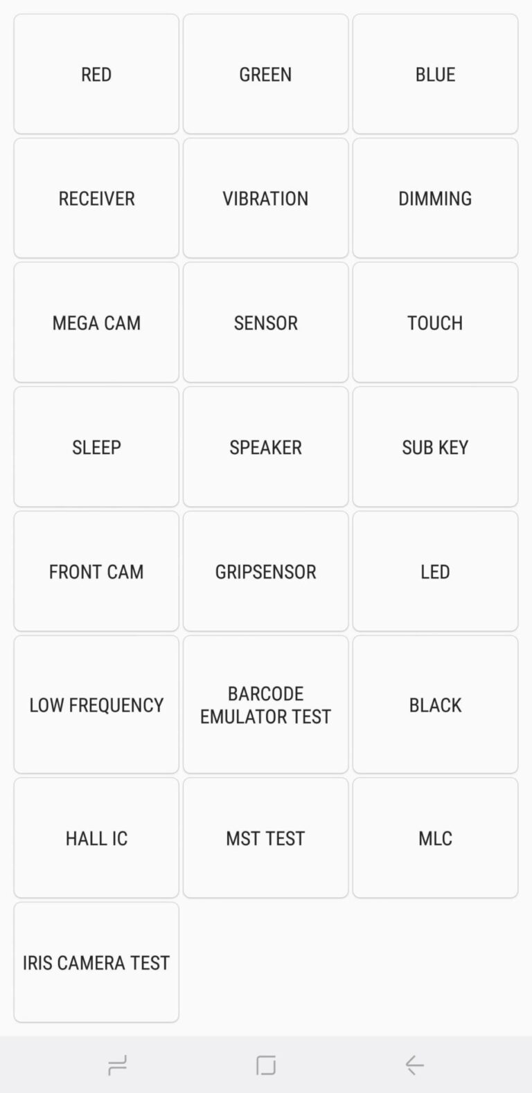 What are Samsung secret codes?