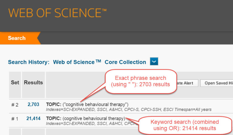 What does * mean in database search?