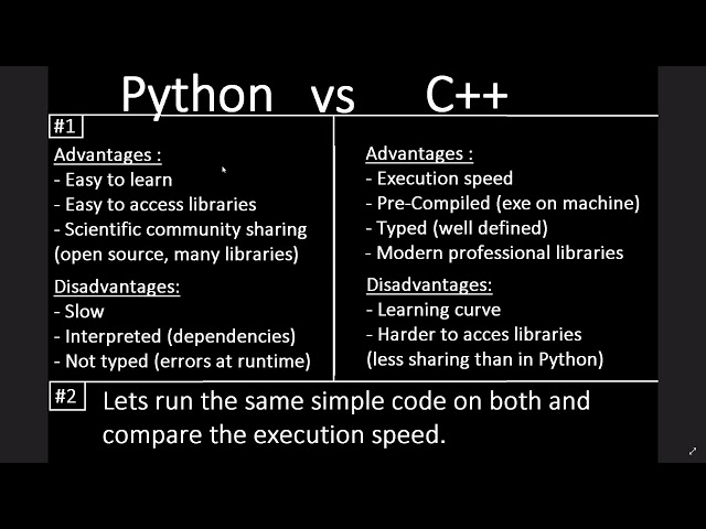 Why C is faster than Python?