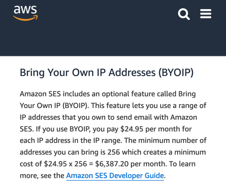 Can Amazon ban your IP address?