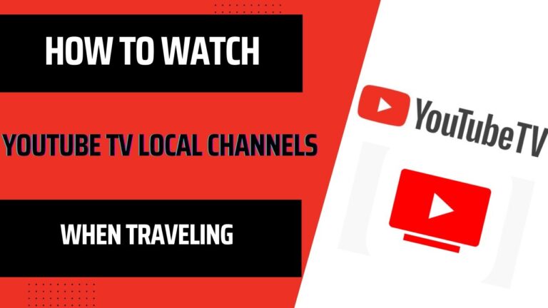 How can I watch local TV when traveling?