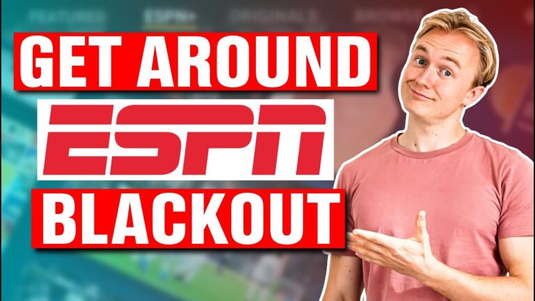 Can a VPN get around ESPN blackout?