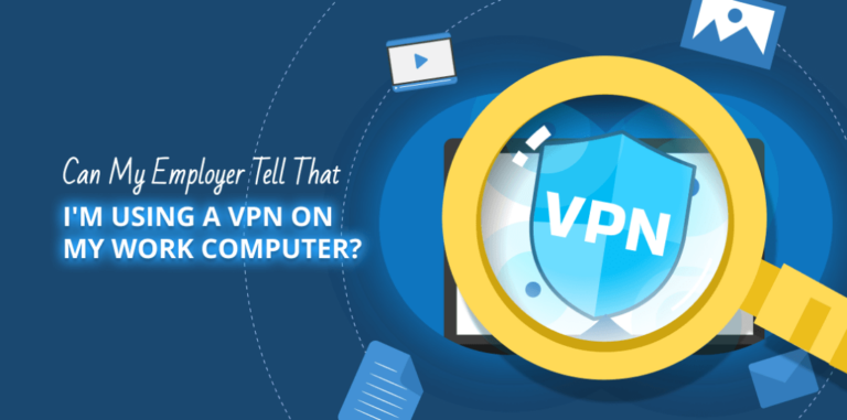 Does VPN hide activity from employer?