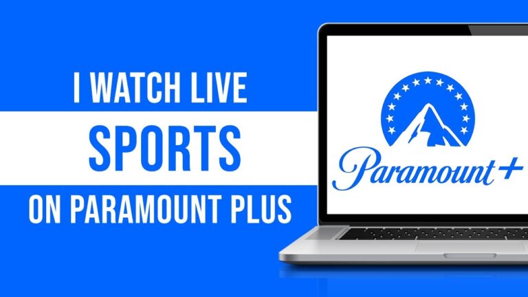 How do I watch live sports on Paramount plus?