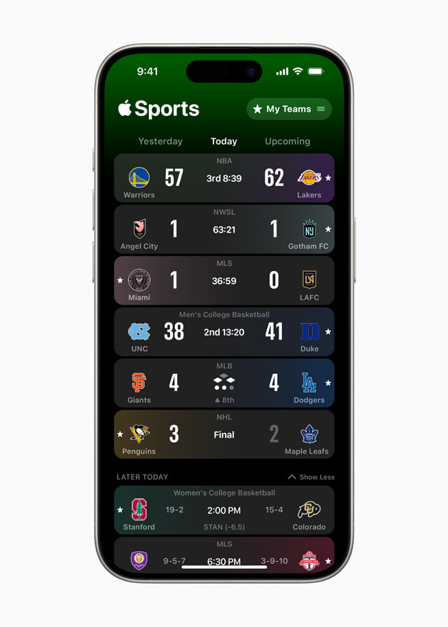 Is there a free app for sports?