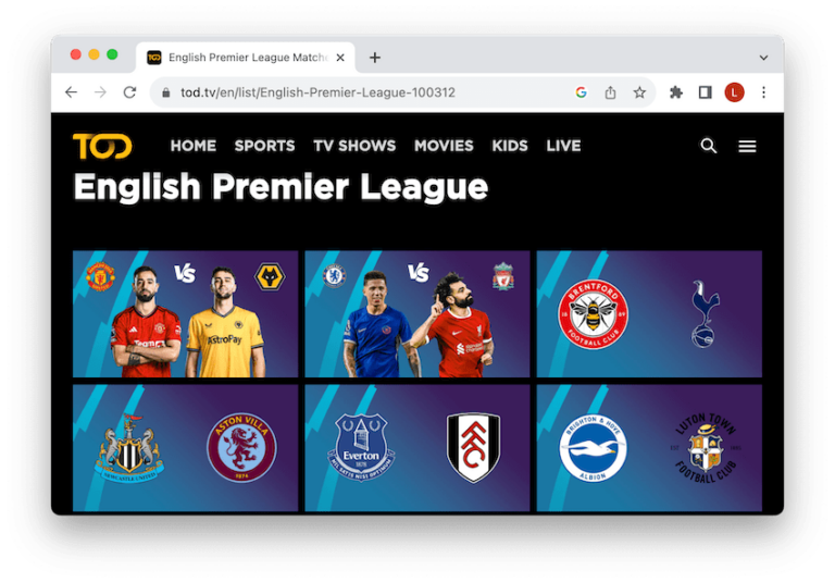 Where can I legally stream Premier League?