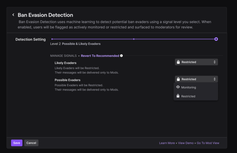 Can Twitch detect ban evasion?