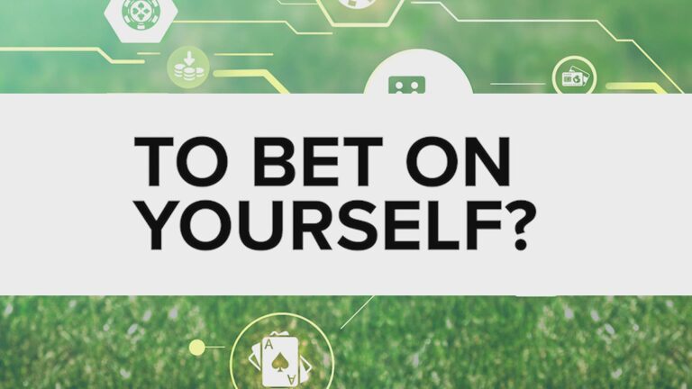 Can you legally bet on yourself to win?